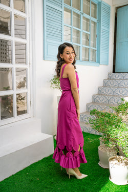 Mia Dress - Magenta