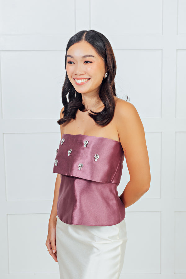 Blaire Top - Plum