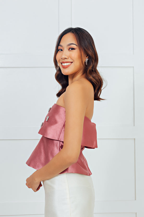 Blaire Top - Old Rose