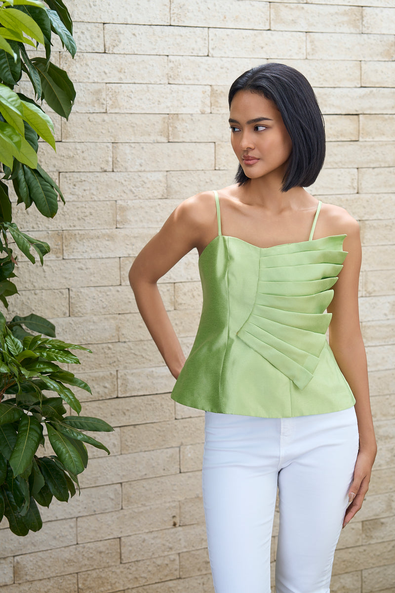 Eloise Top - Apple Green