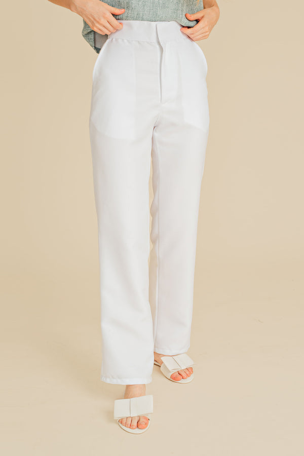 Faye Pants - White